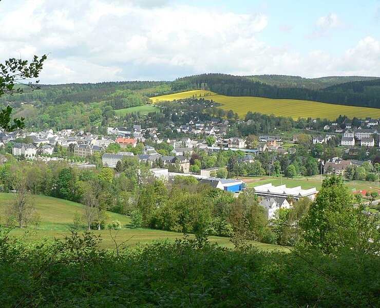 Blick auf Olbernhau (Matthias Drechsel)