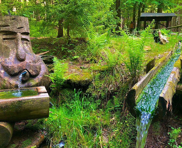 Rastplatz unterhalb Oberbecken Markersbach (Andreas Göbel)