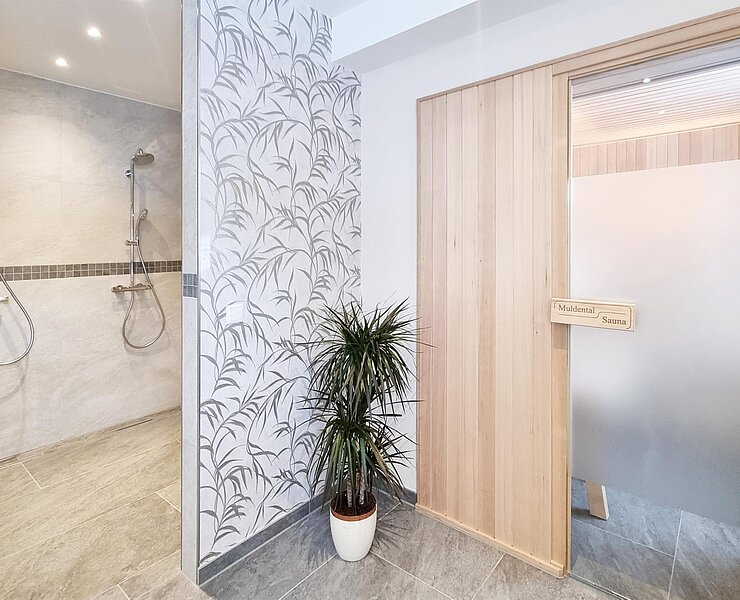 Unsere Sauna im Hotel ()