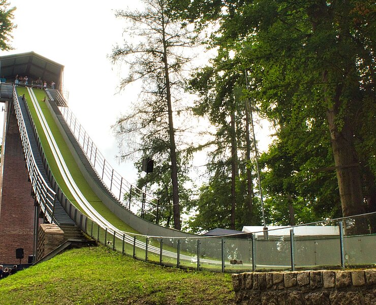 Skisprungschanze Pöhla ()