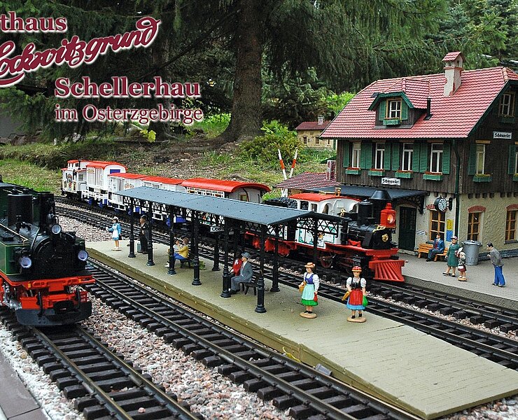 Garteneisenbahn am Hotel Lockwitzgrund ()