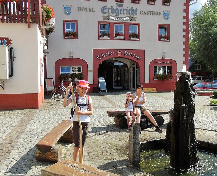 Marktplatz mit Touristinfo und Heimatmuseum (Karin Schmieder)