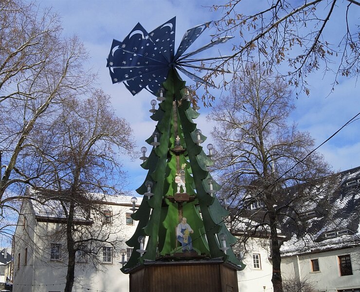 Ortspyramide Gelenau (Corinna Bergelt)