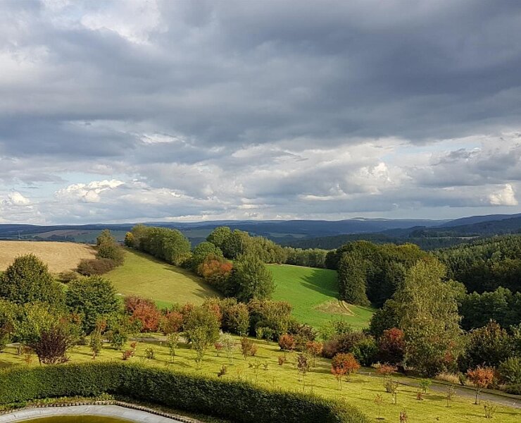 Herrliche Sicht übers Erzgebirge ()