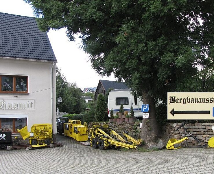 Bergbauausstellung Heiko Hirschmann, Breitenbrunn, Erzgebirge (Rainer Wesely)
