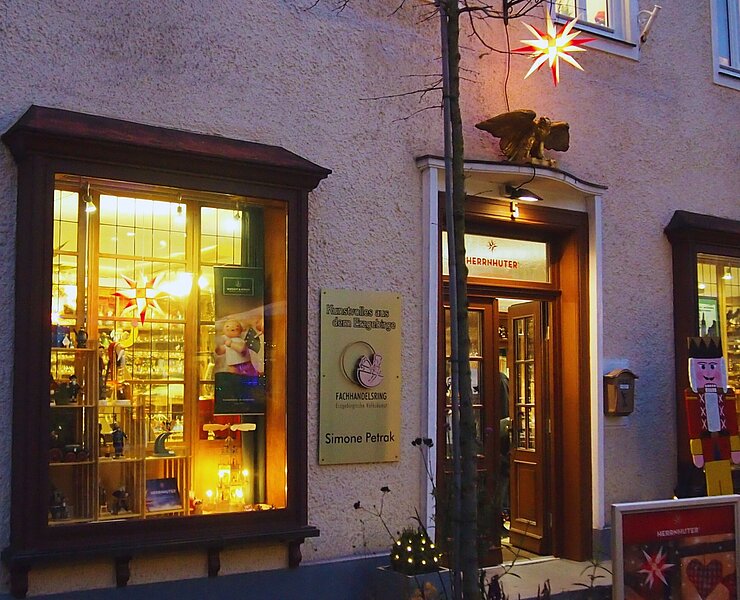 Fachgeschäft für erzgebirgisches Kunsthandwerk "Kunstvolles aus dem Erzgebirge" in Arnsberg (Simone Petrak)
