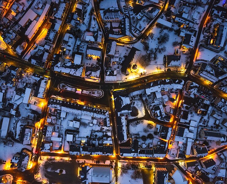 Bergstadt Thum zur Weihnachtszeit (Patrick Eichler)