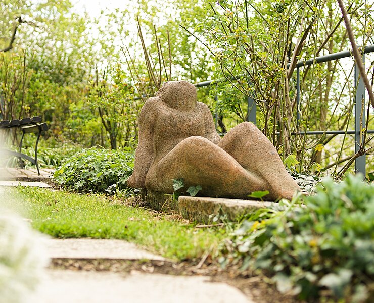 Schlossgarten vom Schloss Wildeck (Stadt Zschopau Schloss Wildeck)