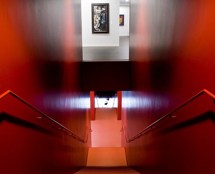 Treppenhaus im Museum Gunzenhauser ()