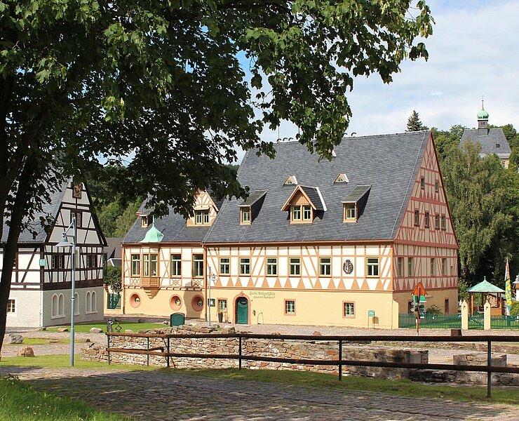 Hotel Saigerhütte in Olbernhau Mitten im Erzgebirg ()