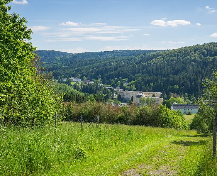 Blick Richtung Erlabrunn (Tobias Rudelt)