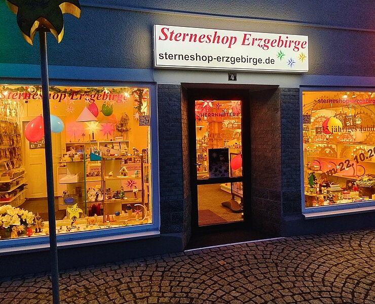 Fachgeschäft für erzgebirgische Volkskunst Sterneshop Erzgebirge in Ehrenfriedersdorf (Sterneshop Erzgebirge)