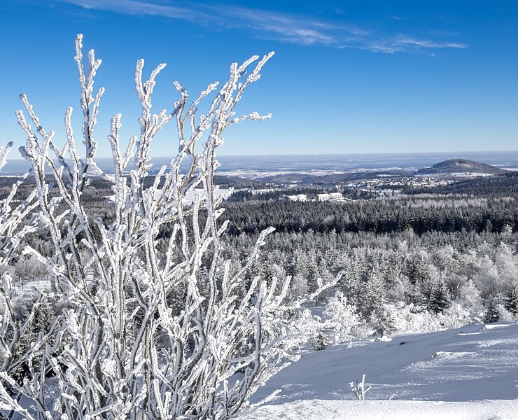 Blick vom Kahleberg im Winter (Detlef Müller)