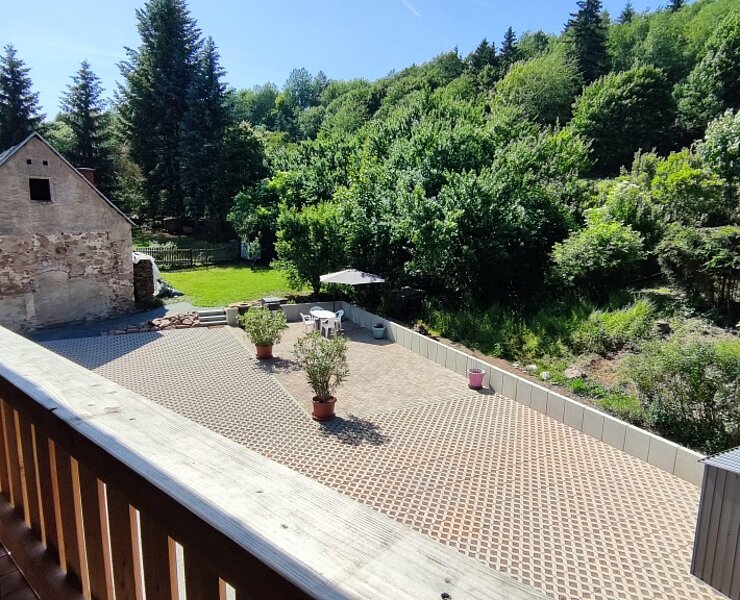 Balkone Garten Bergblick ()