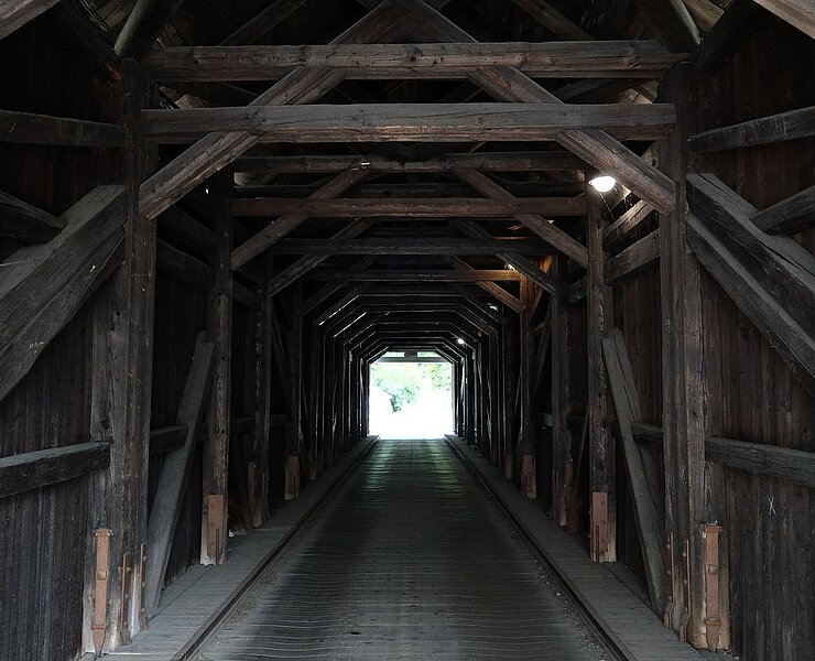 Holzbrücke Hennersdorf ()