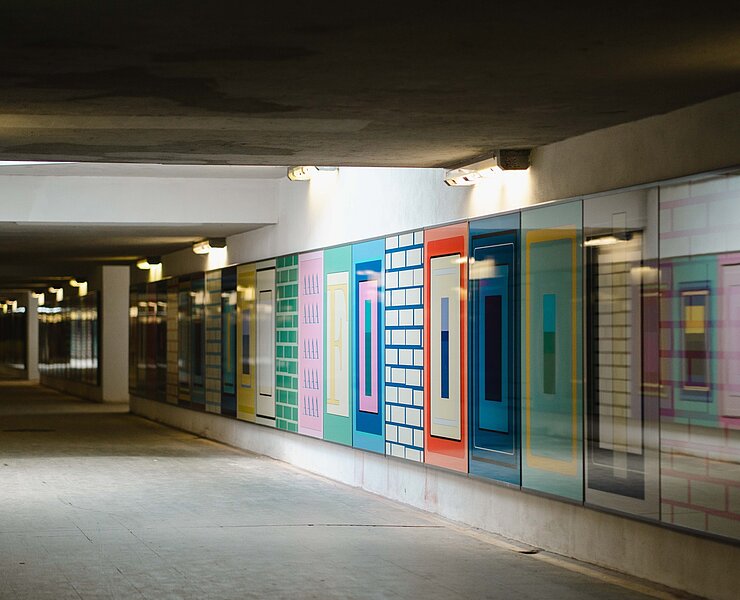 Tanja Rochelmeyer, Glance, 2022; Courtesy: Tanja Rochelmeyer und DB Station & Service AG (Ernesto Uhlmann)