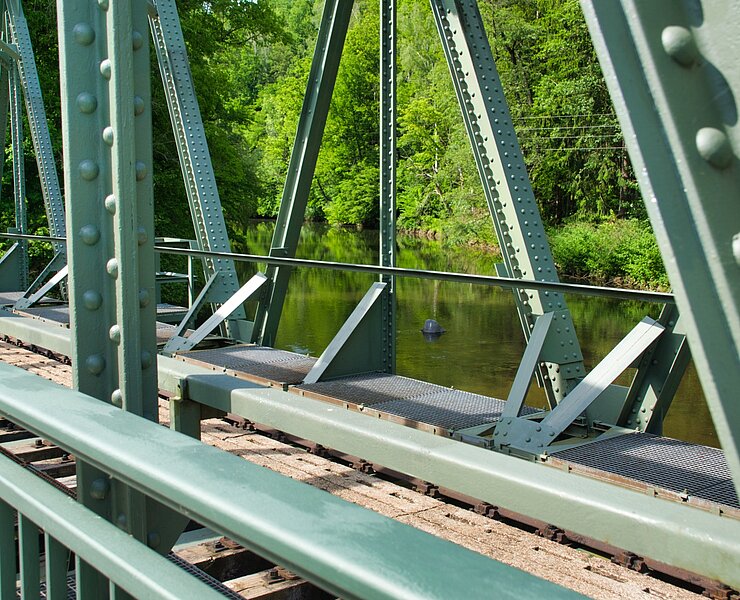 Chemnitztalradweg - Brücke Neuschweizerthal I (Bastian Rakow)
