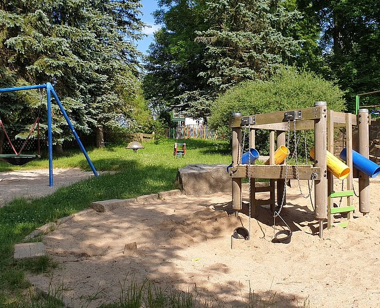Naturspielplatz am Lotterhof Geyer (Corinna Bergelt)