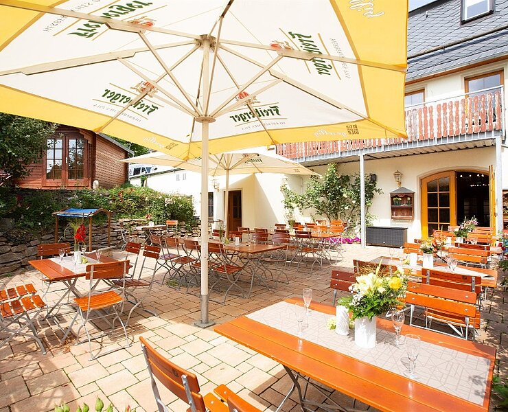 Terrasse (Landgasthof Fischer)