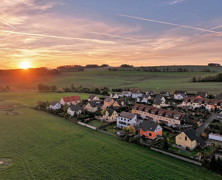Sonnenaufgang in Adorf (Jürgen Beyer)