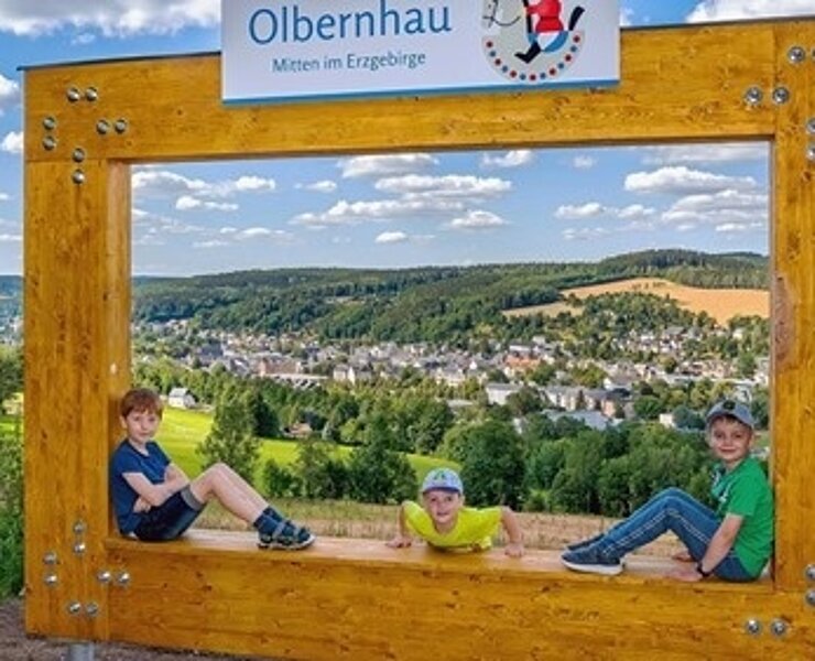 Bilderrahmen am Rübenauer Weg (Matthias Drechsel)