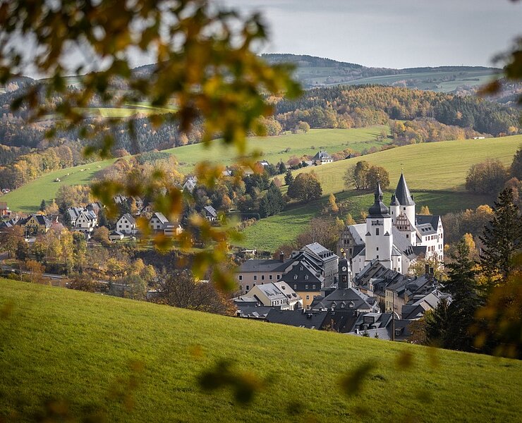 Blick auf Schloss Schwarzenberg (Philipp Herfort)