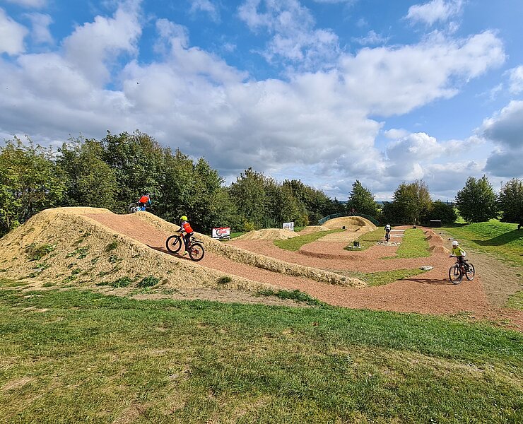 Pumptrack Hermsdorf /Erzgebirge (Dietrich Sonntag )