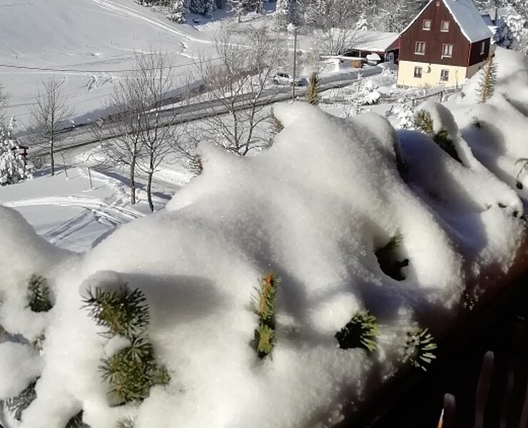 Blick vom Balkon ()