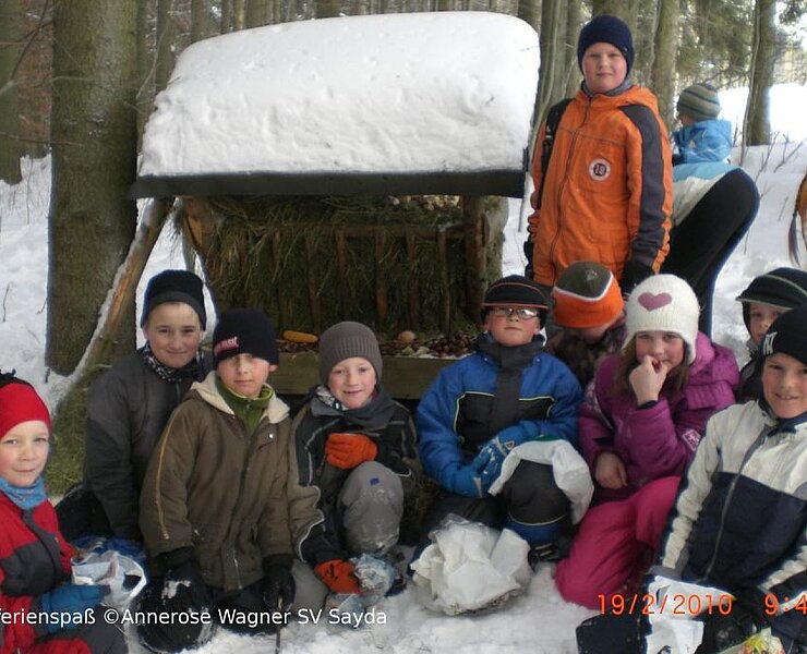 Winterferienspaß in Sayda (Annerose Wagner)